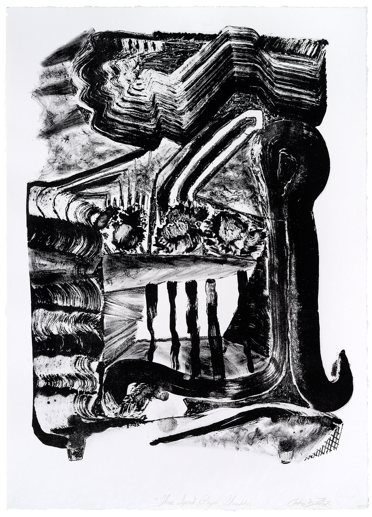 Andrzej Zieliński: Three Speed Paper Shredder