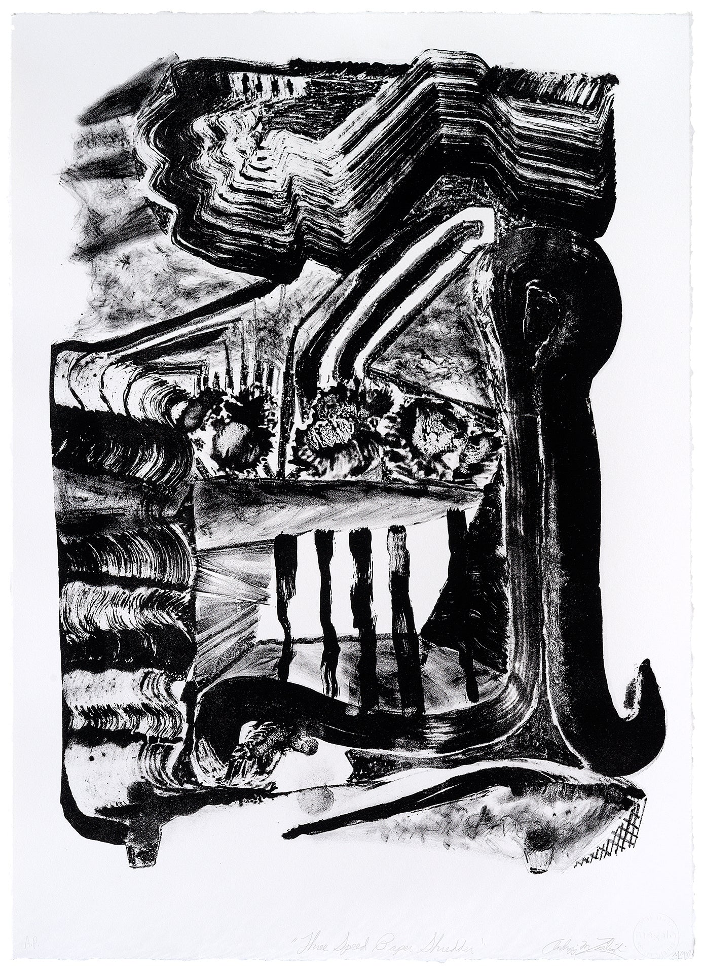 Andrzej Zieliński: Three Speed Paper Shredder